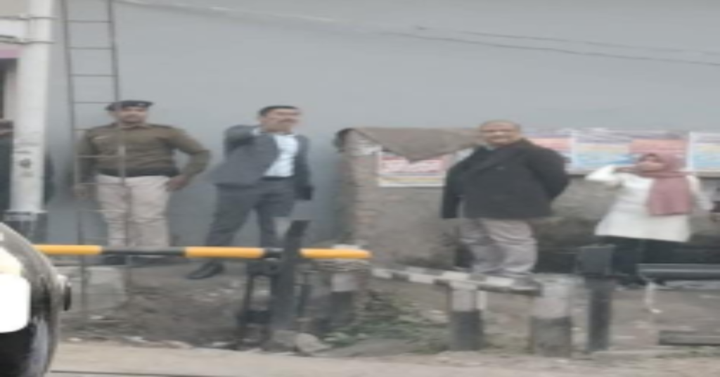 समस्तीपुर गुमटी संख्या 53ए आरओबी निरीक्षण
